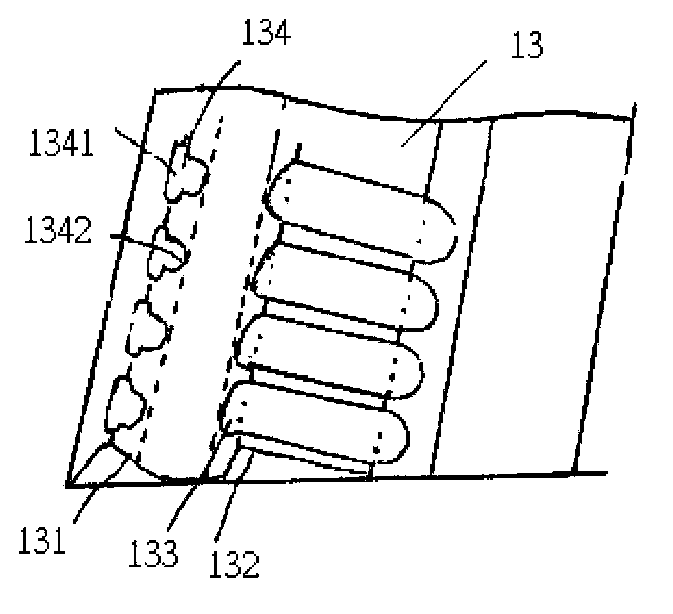 Packing box structure