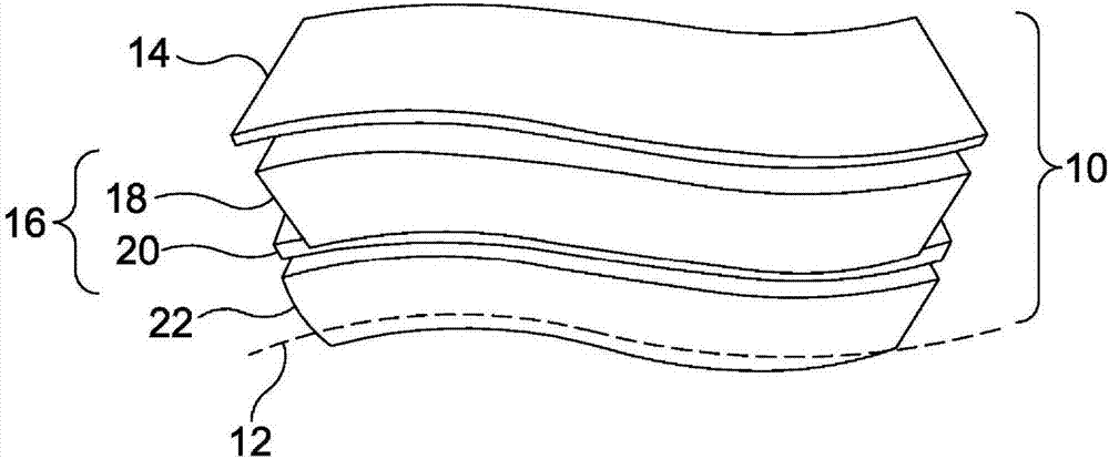 Electrode structure and method of manufacture thereof