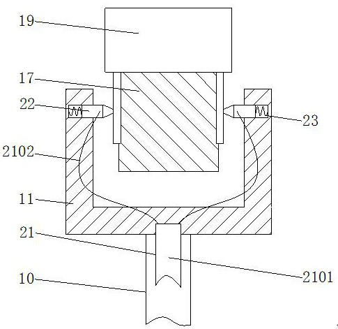 A device for measuring the dld of a crystal oscillator element