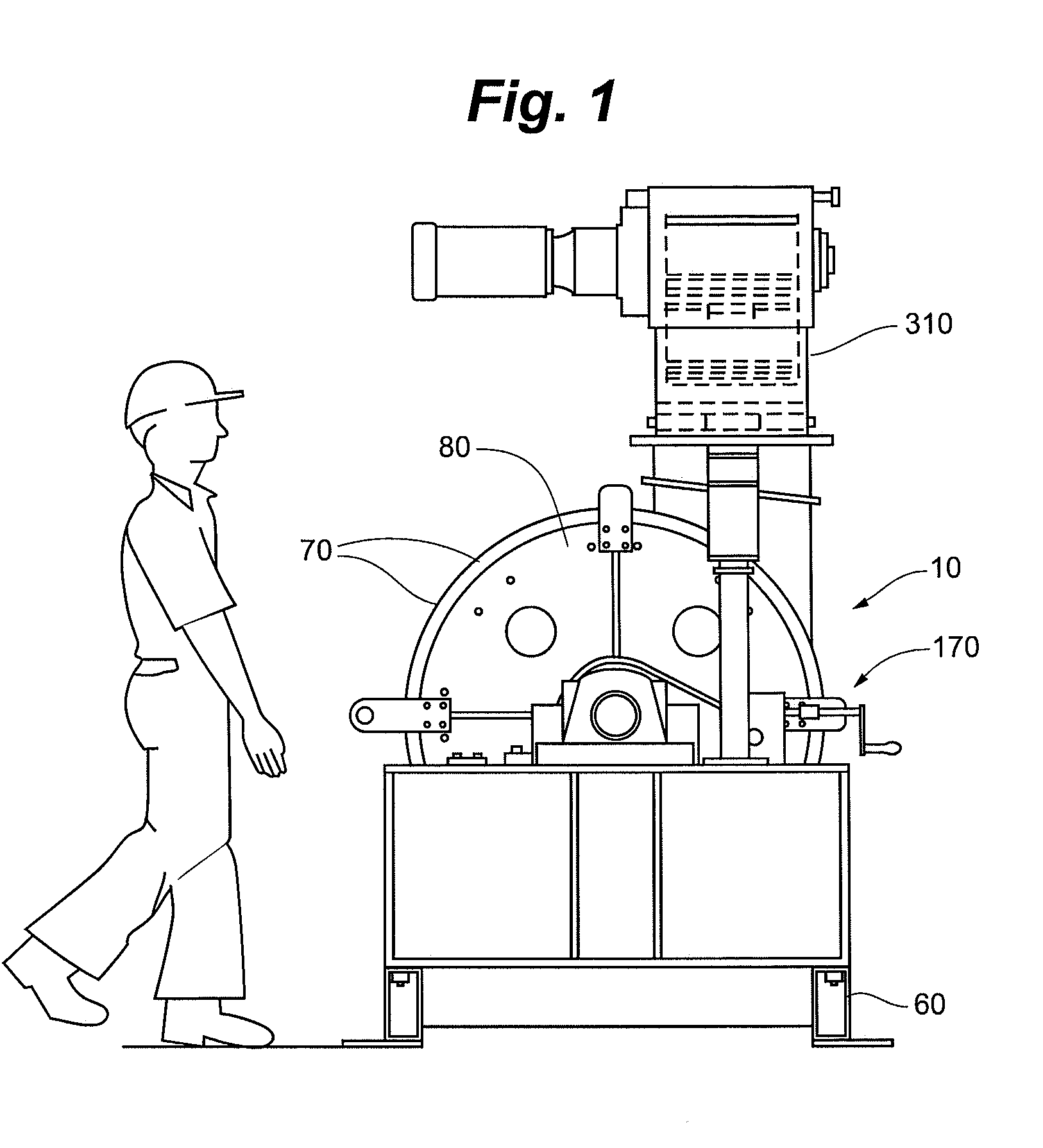 Hammermill with rotatable housing