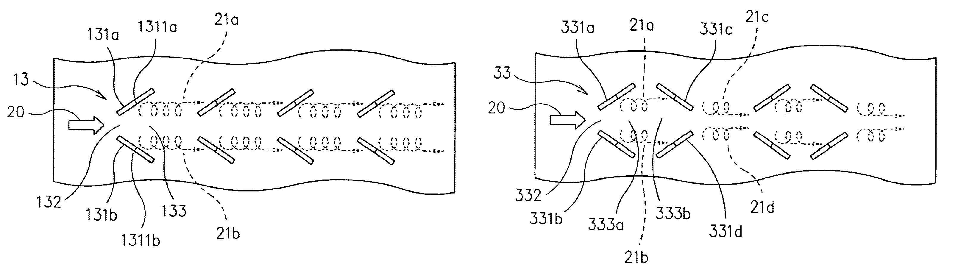 Cold plate with vortex generator