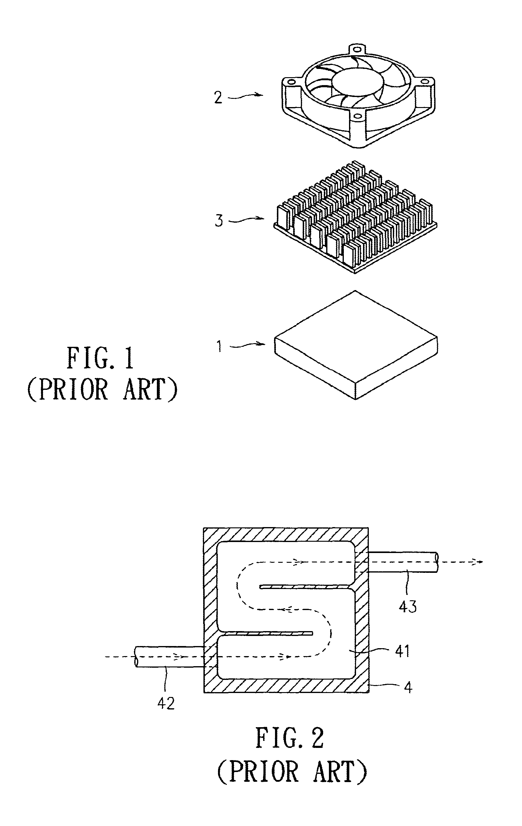 Cold plate with vortex generator