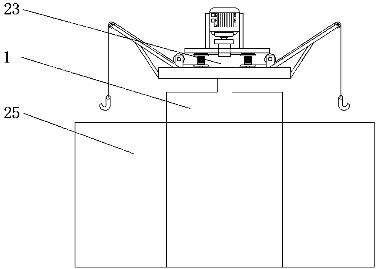 A surface anodizing device for metal products