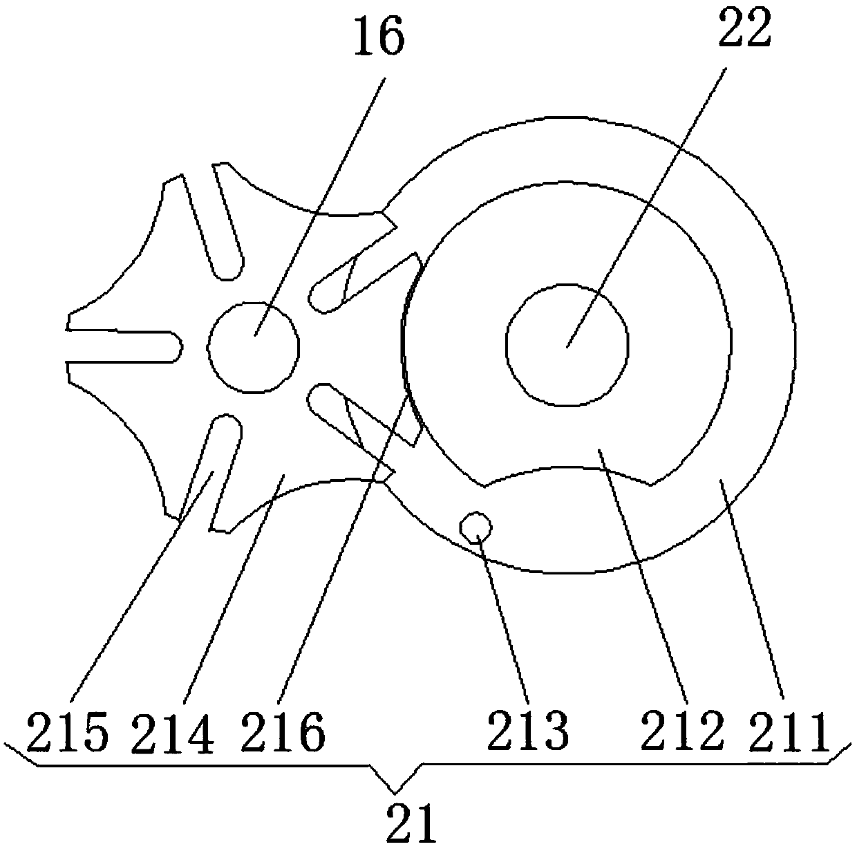 A surface anodizing device for metal products