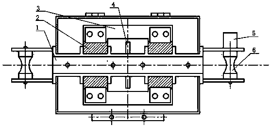 Mining steel wire rope online detection device and method based on giant magnetoresistance sensor array