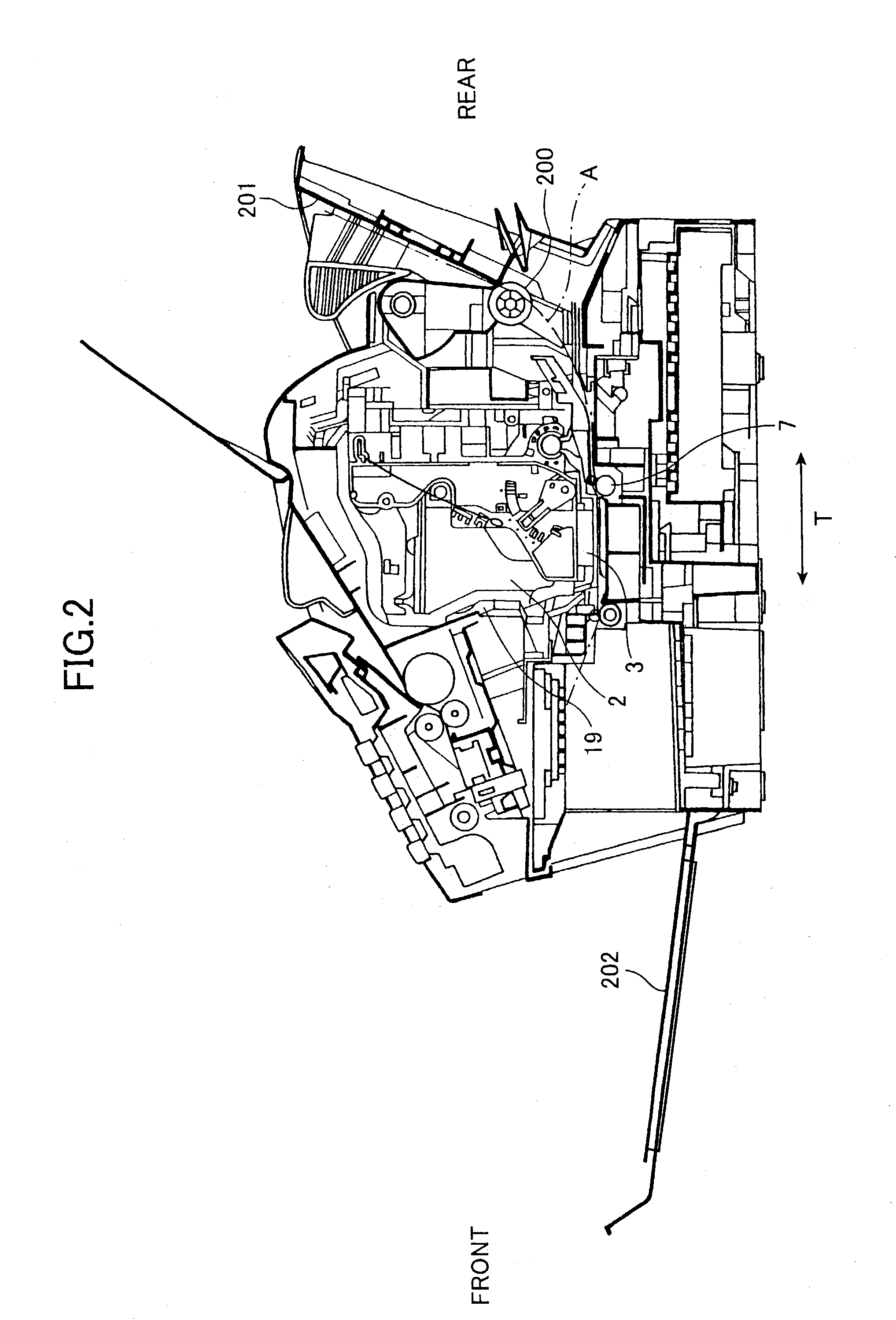 Image forming device capable of detecting existence of ink and ink cartridge with high accuracy