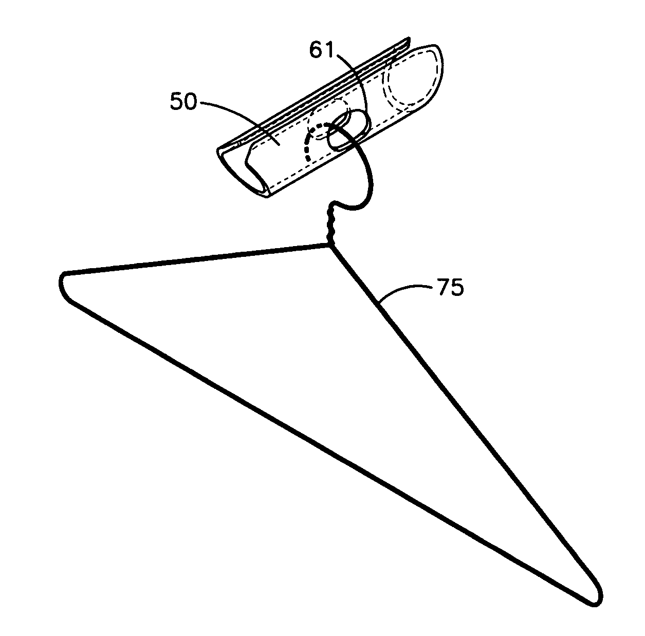 Bag and hanger carrying grip