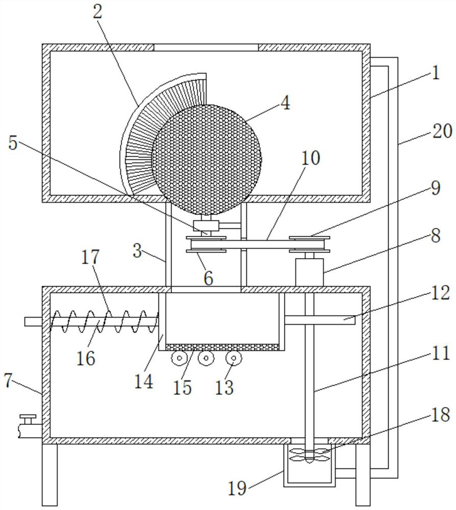 Desulfurization waste liquid recycling device and process