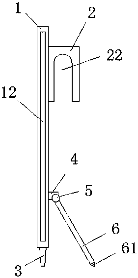 A kind of retaining wall component for building construction