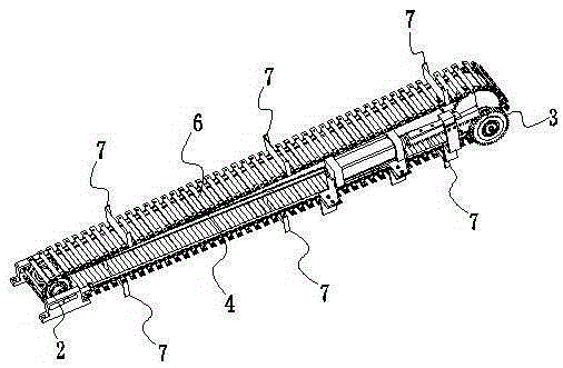 Pipe fitting unloading device and unloading method for malleable cast iron pipe fitting end facing machine