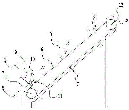 Pipe fitting unloading device and unloading method for malleable cast iron pipe fitting end facing machine