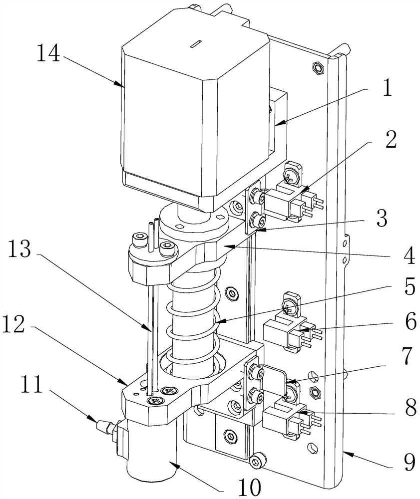 Pressing block for adding liquid into sample, liquid adding assembly and liquid adding needle cleaning method