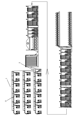 Knitted jean production process and equipment