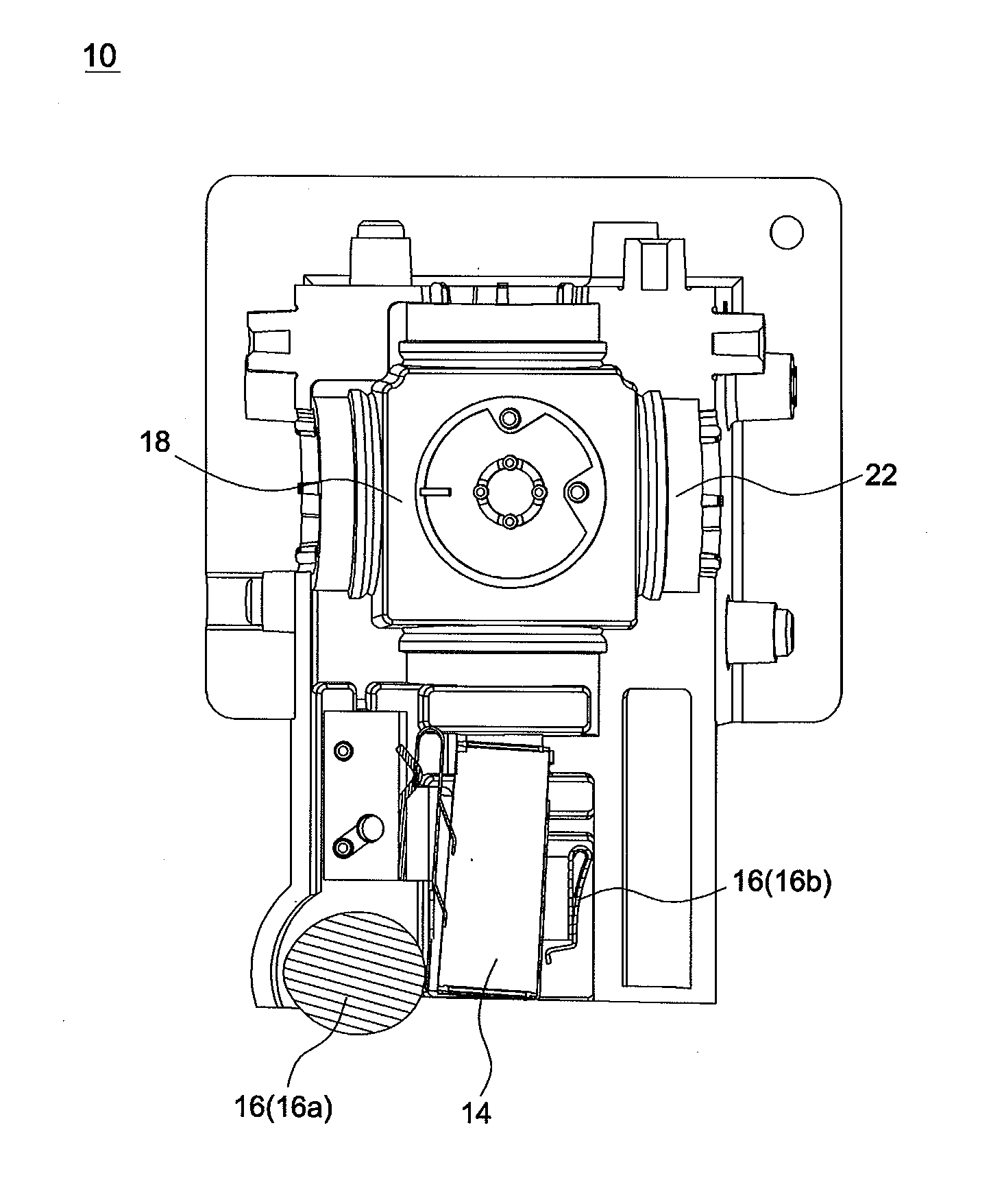 Projection system and light-homogenizing device adjustment element