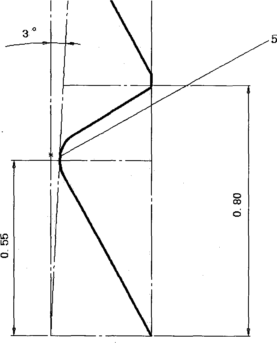 Screw thread planting body