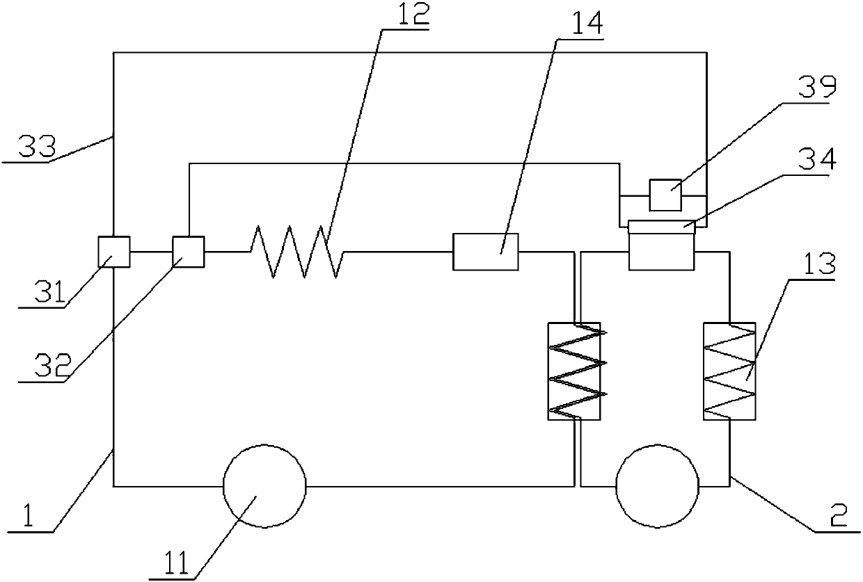 Anti-freezing ultralow-temperature refrigerating system and using method thereof