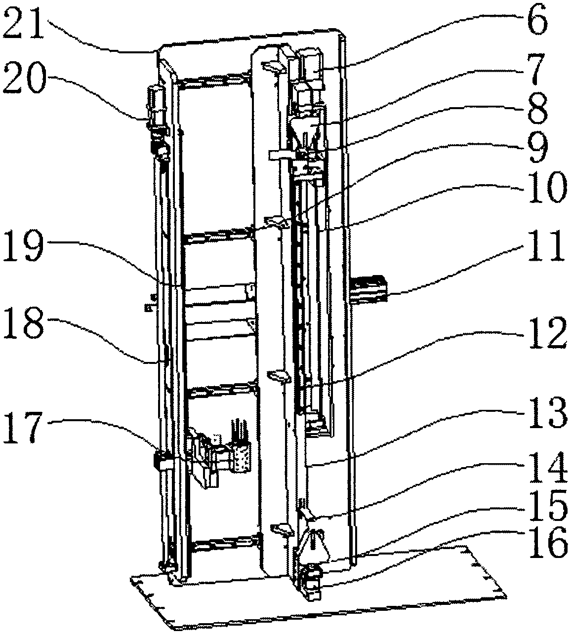 A kind of metal tube surface heat treatment equipment