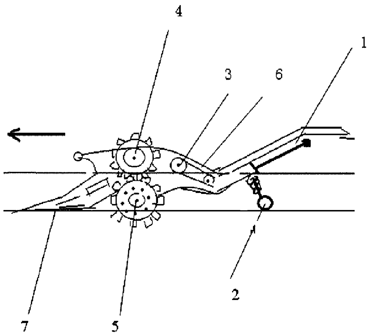 Small-size ditcher