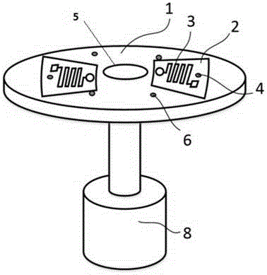 Logical control device of droplet on micro-fluidic chip