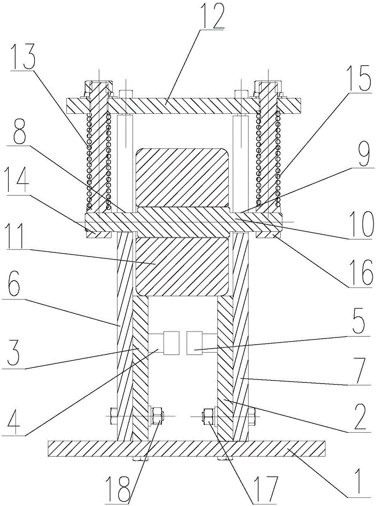 Device for extruding LED lamp box