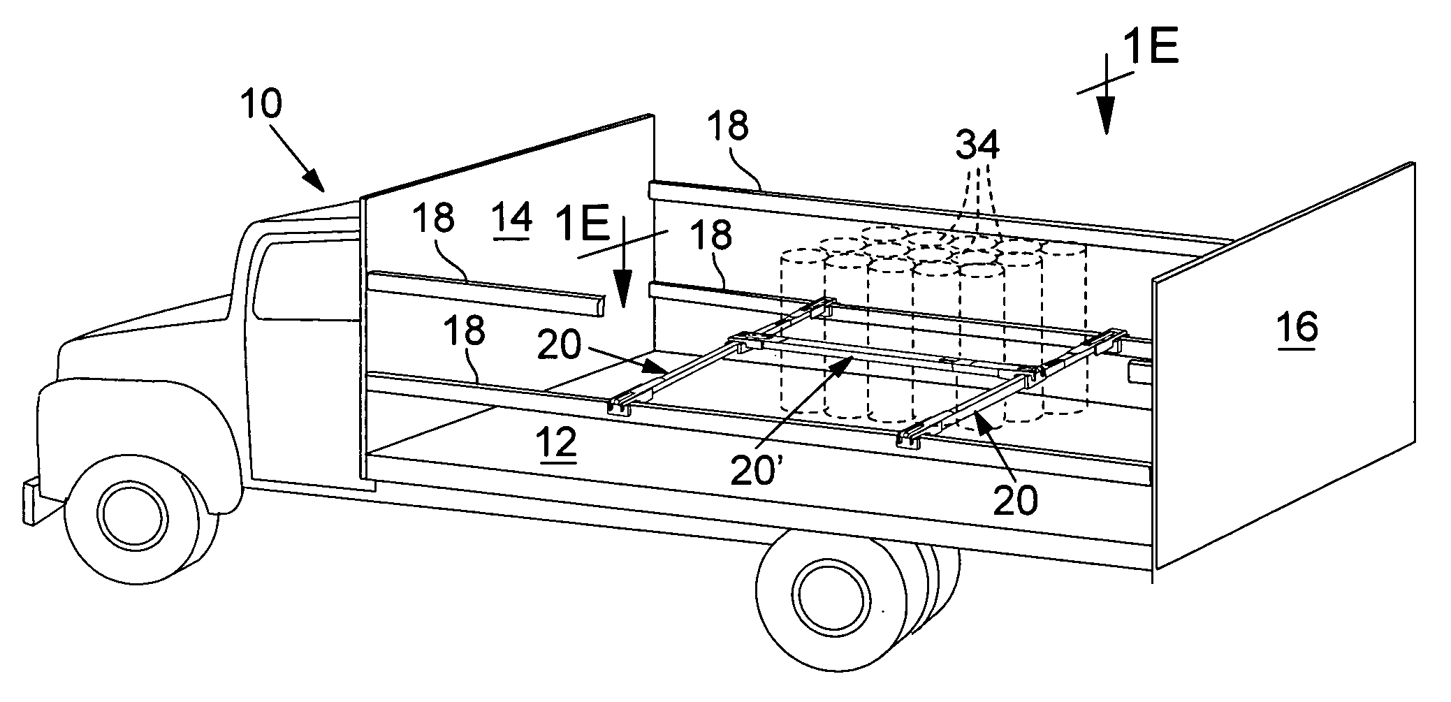 Cargo stabilizing structures