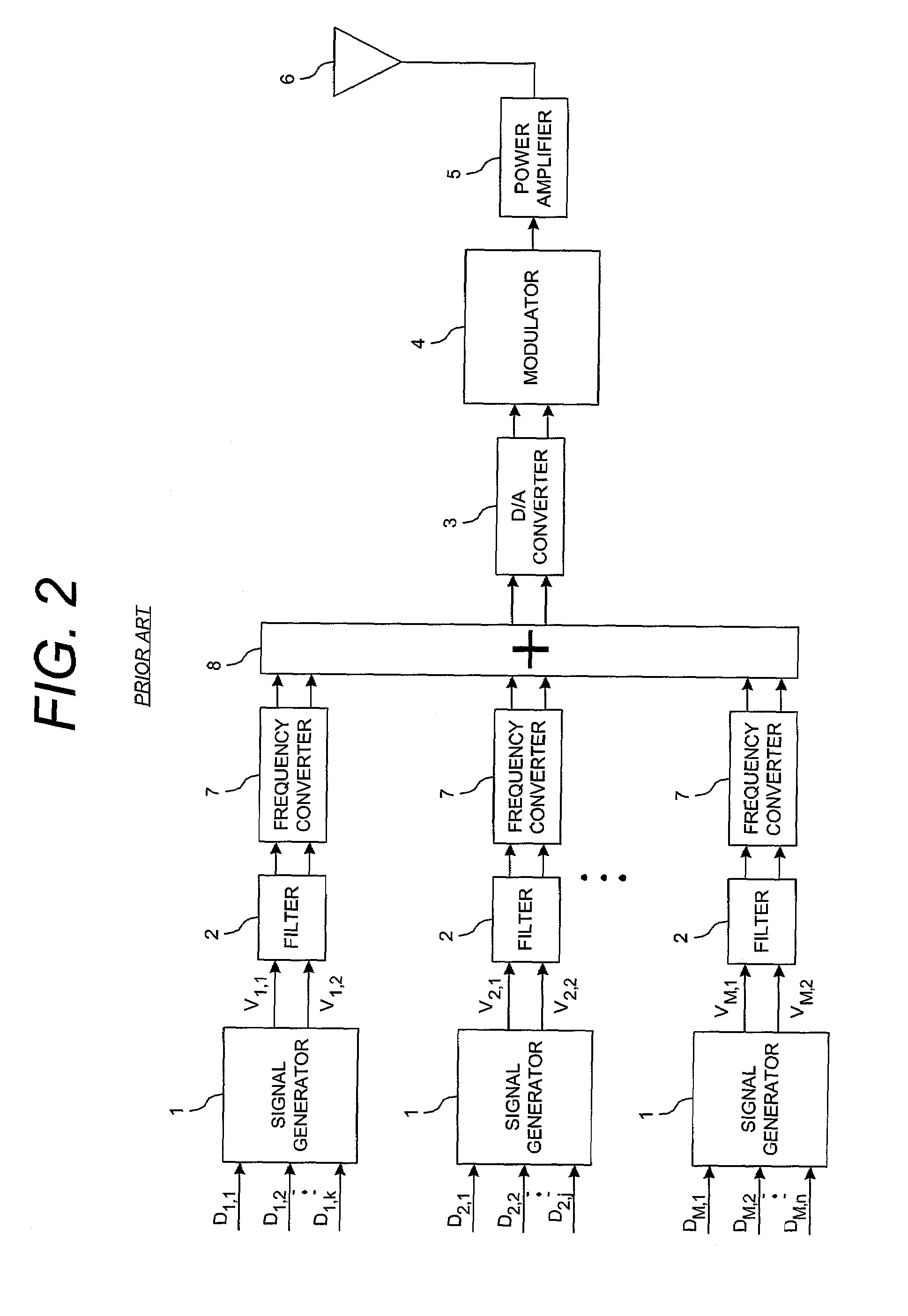 System and method for post filtering peak power reduction in communications systems