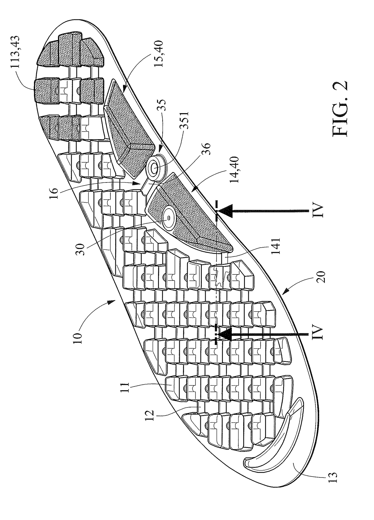 Pneumatic insole