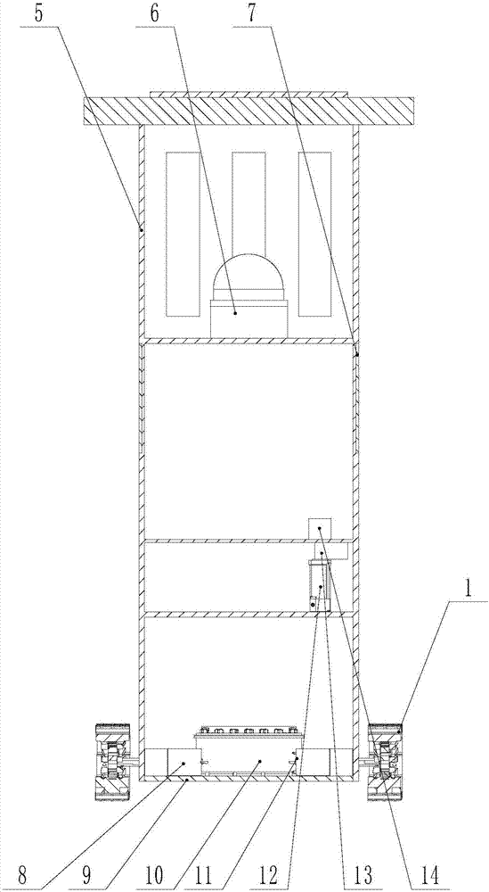 Tide lane alternating system and method for obstacle avoidance by camera