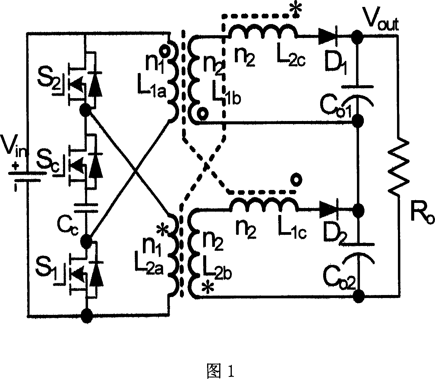 High gain isolating active clamping boost transducer