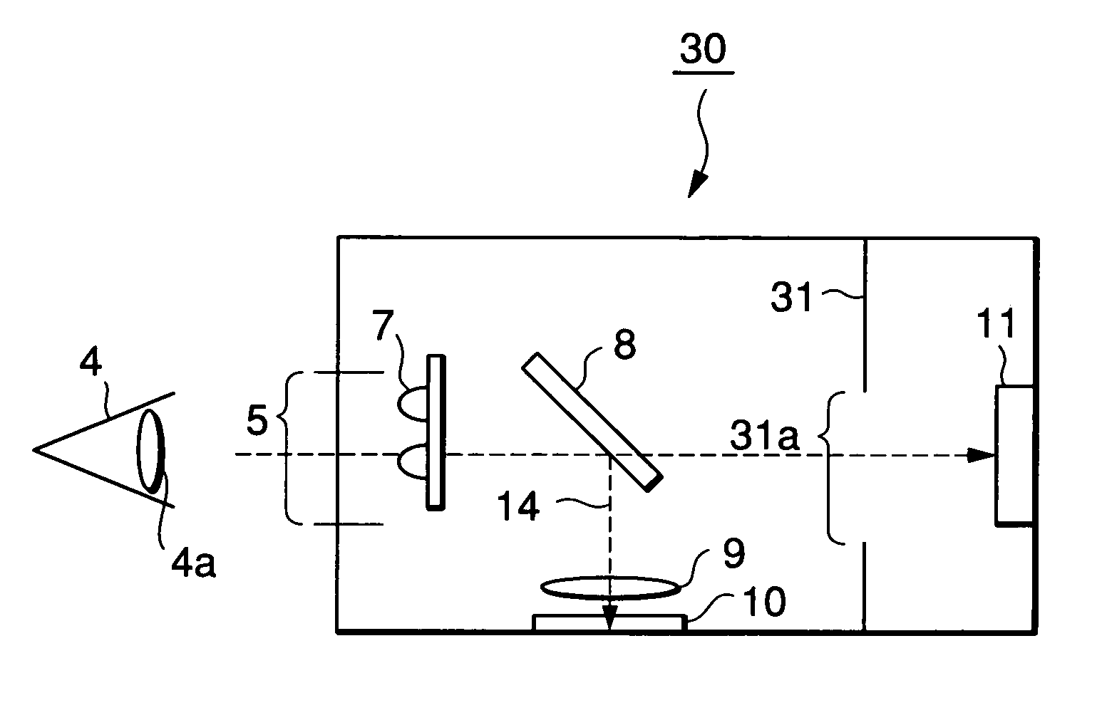 Iris identifying apparatus