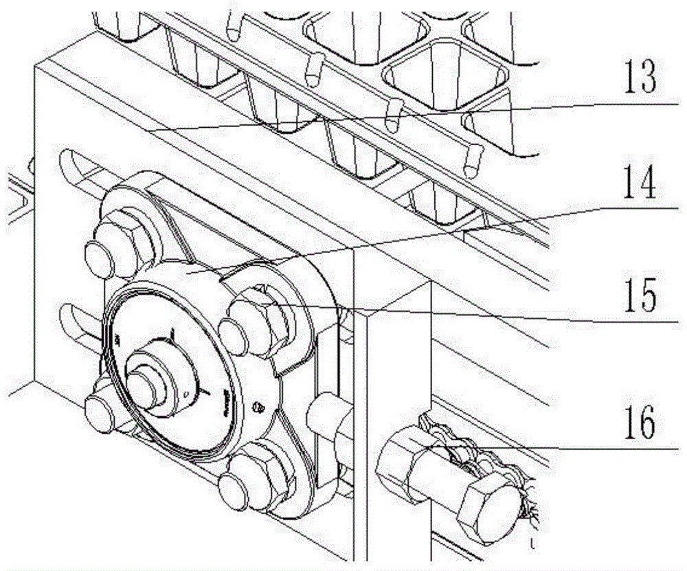 Tray seedling conveying, positioning and launching device for pot seedling transplanting machine