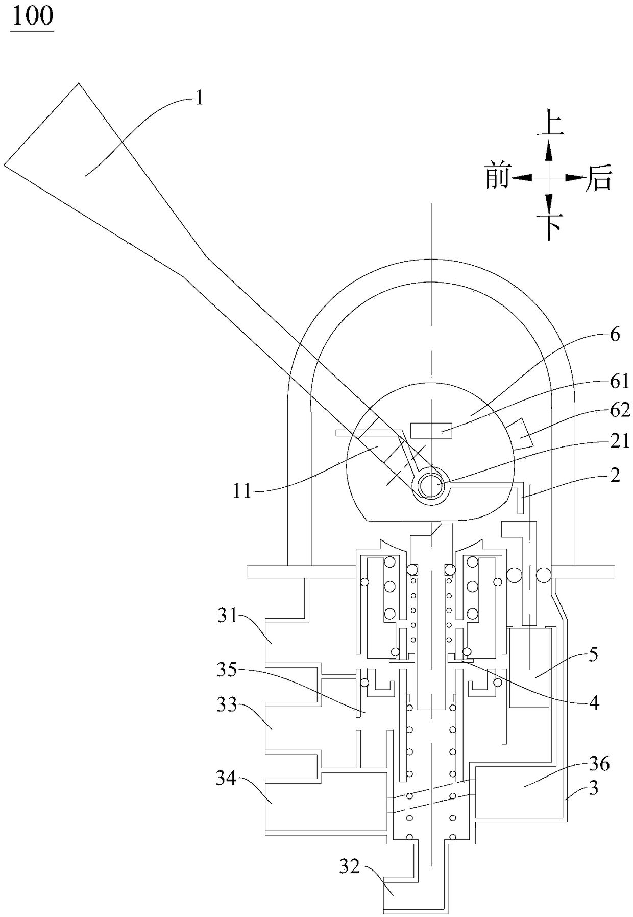 Combined type parking valve and other vehicles