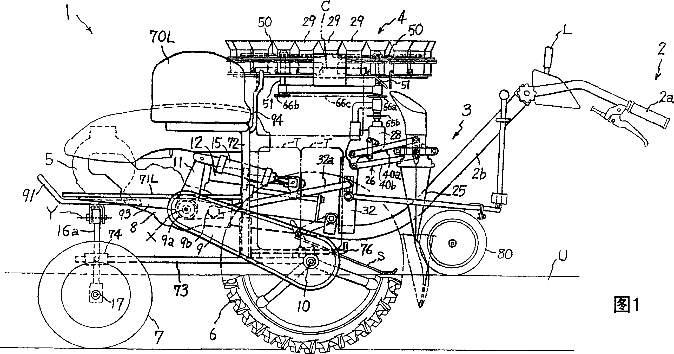 Seedling planting machine