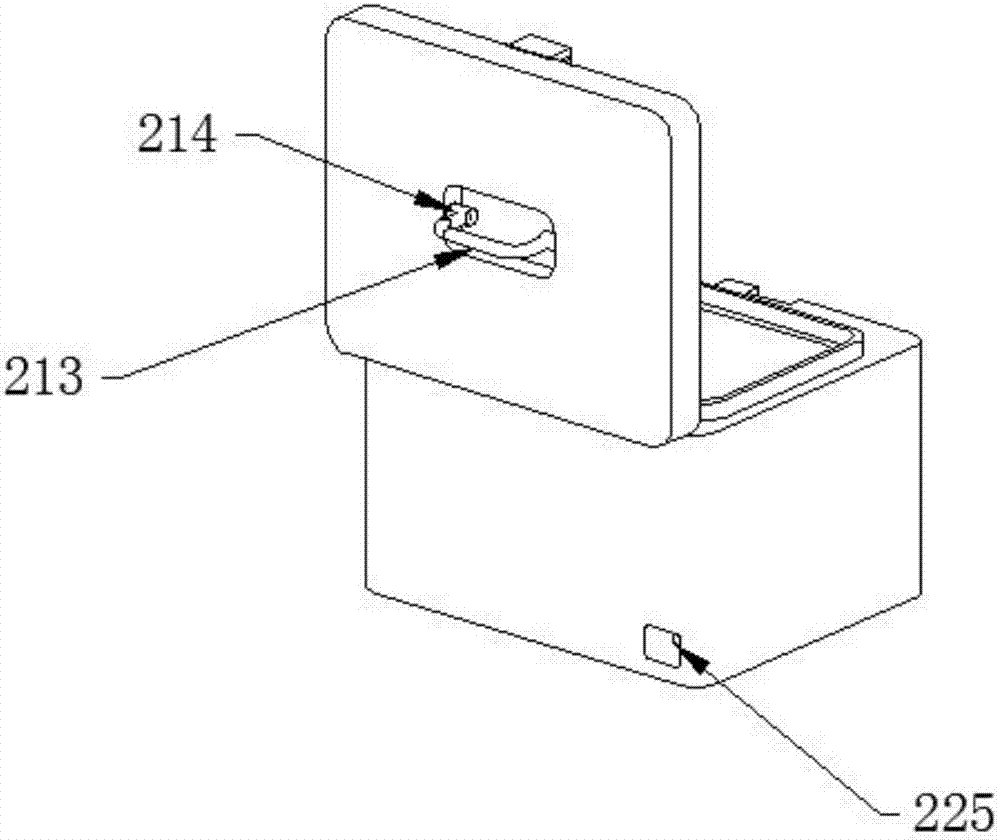 Hand lifting refrigerator