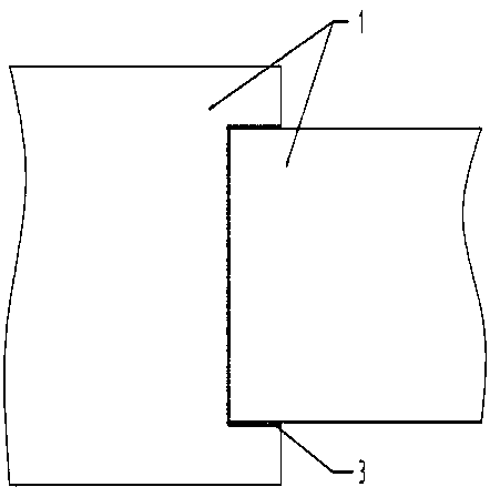 Thick metal plate large-area butt joint braze welding method