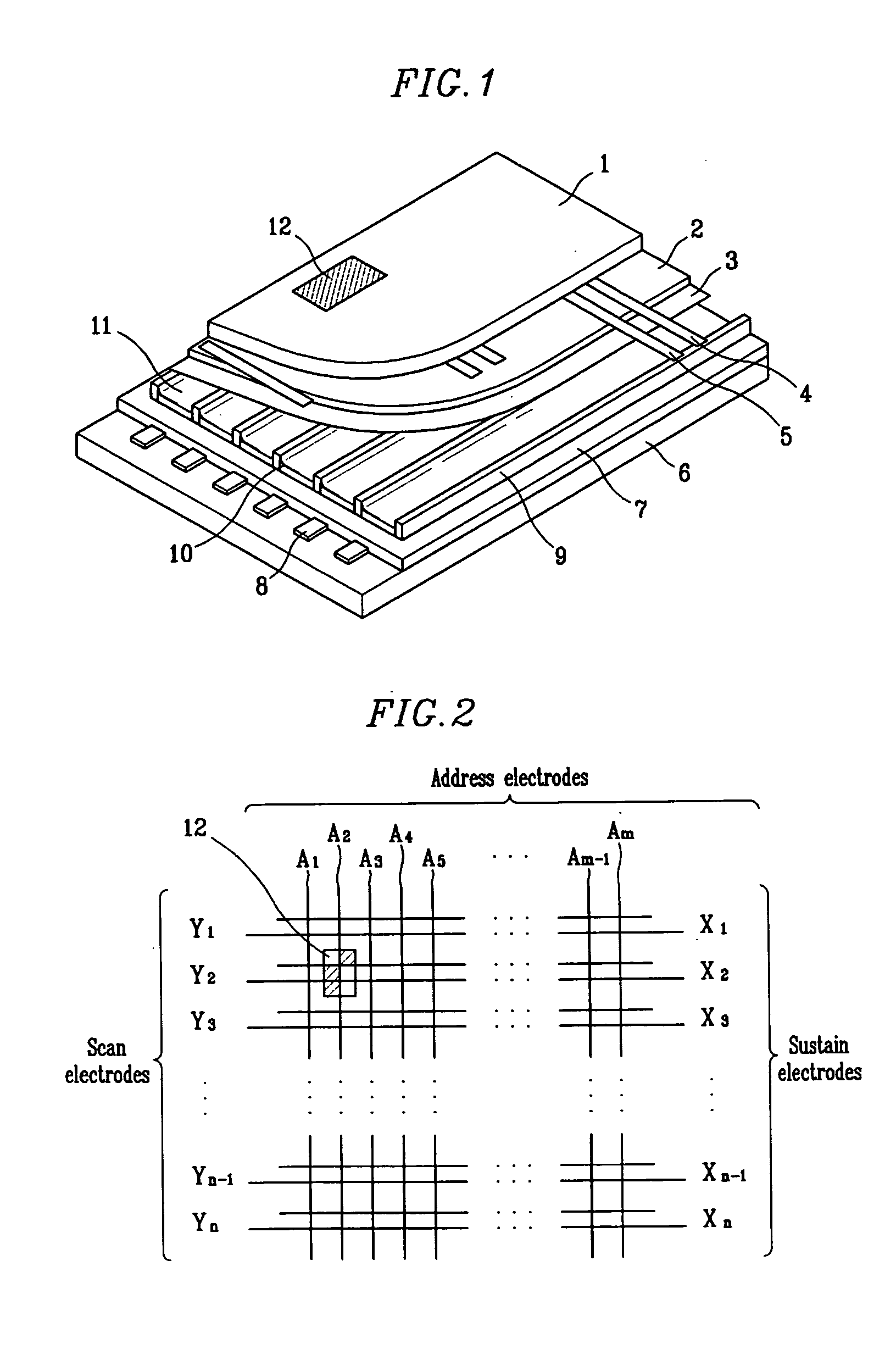 Driving a plasma display panel (PDP)