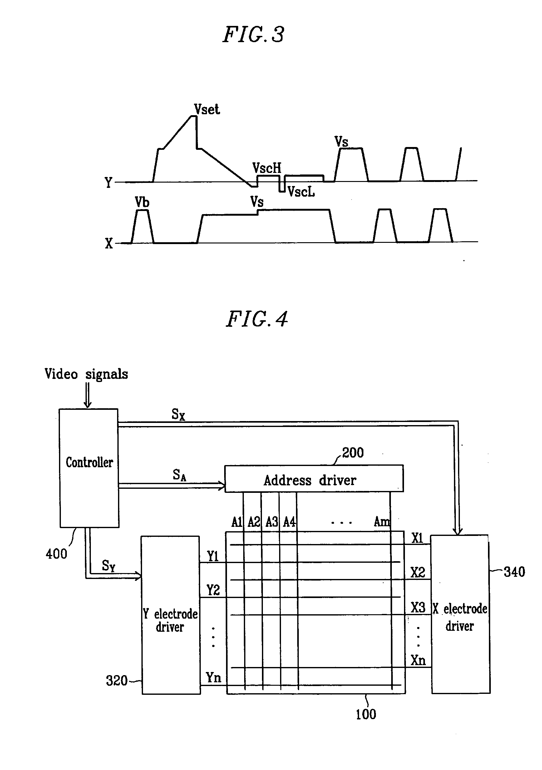 Driving a plasma display panel (PDP)