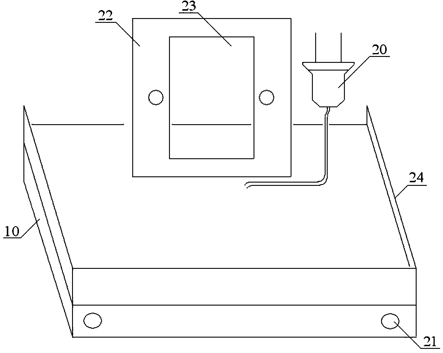 Multifunctional power strip for use on wall socket