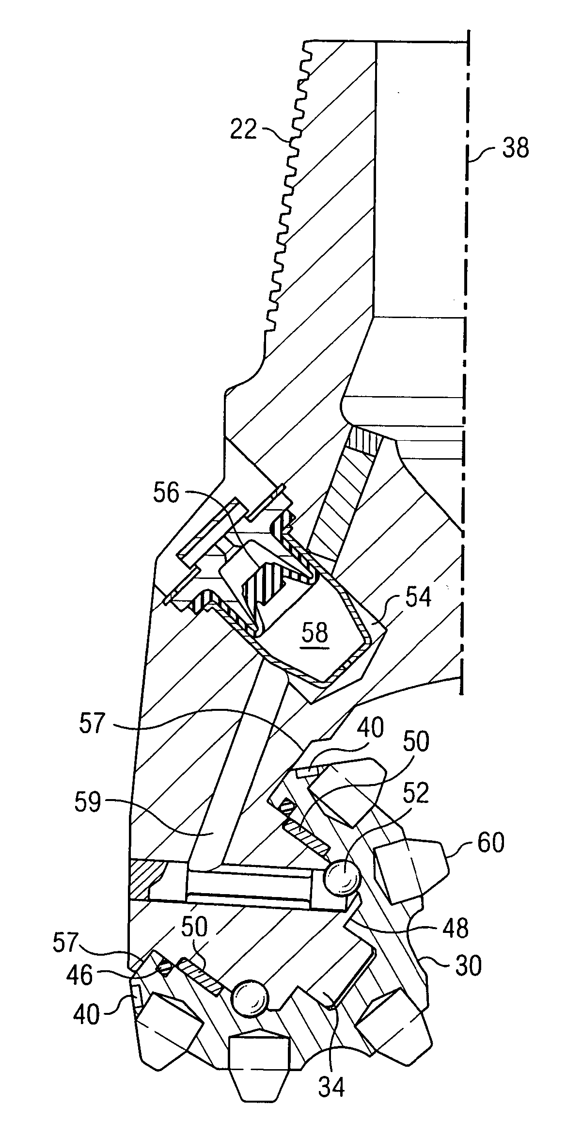 Roller cone drill bits with optimized bearing structures