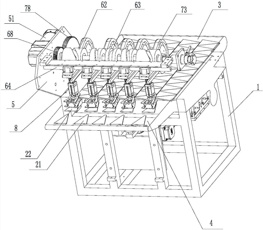 Dough sheet separating machine and dough sheet axial transport equipment