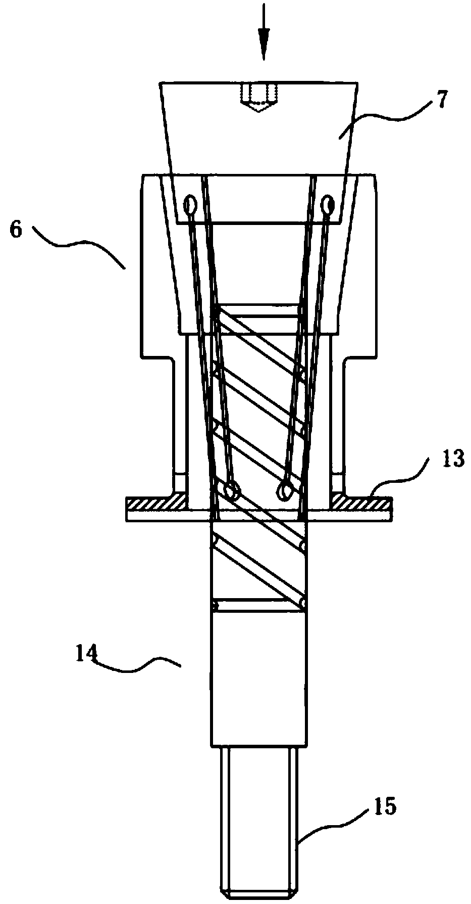 Processing technology and dynamic balance fixture of flywheel assembly for diesel engine