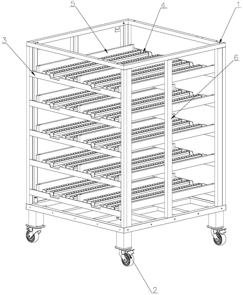 An aging server car with an anti-fog brake mechanism