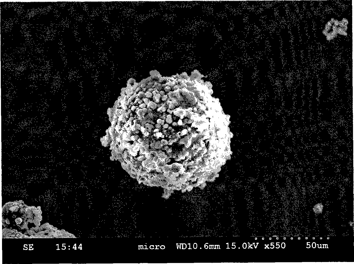 Hydrophilic medicament dual-microsphere formulation and preparation method thereof