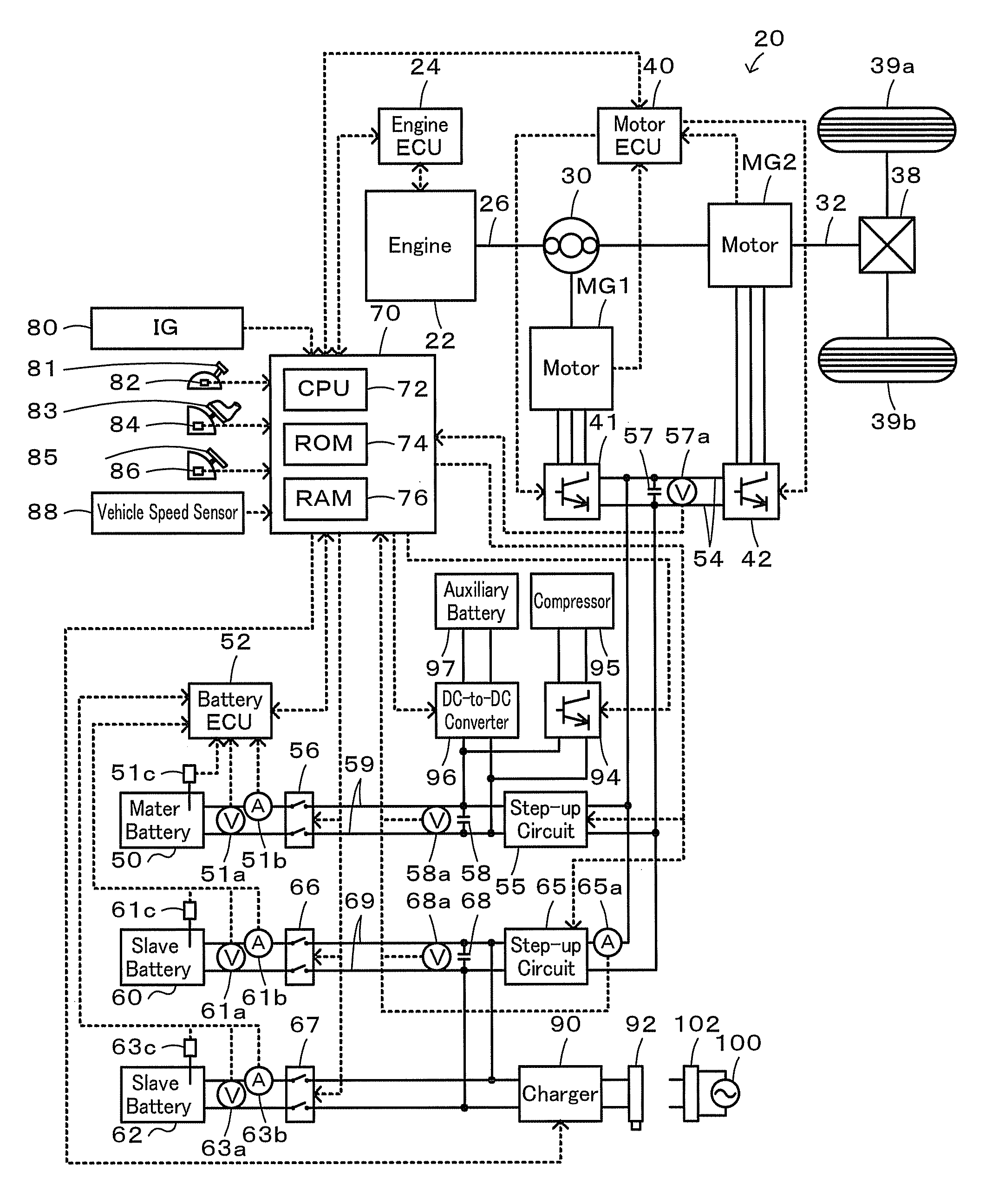 Electric vehicle and control method of electric vehicle