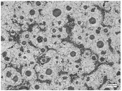 Normalizing heat treatment method of nodular cast iron for automobile covering part mold