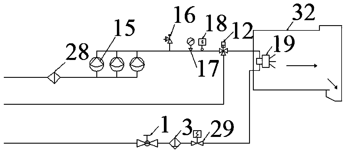 Perfuming pipeline system and perfuming machine