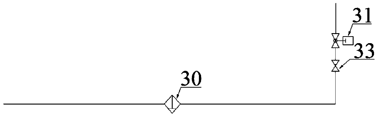 Perfuming pipeline system and perfuming machine