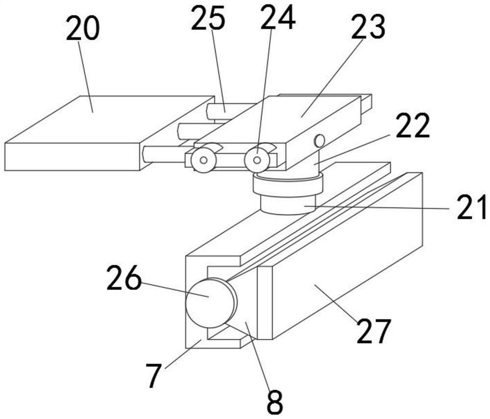 Grabbing manipulator for gearbox shell of new energy automobile