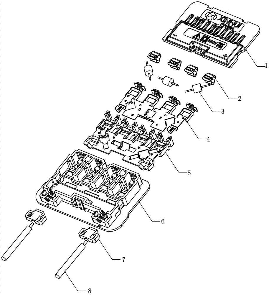 Potted photovoltaic junction box