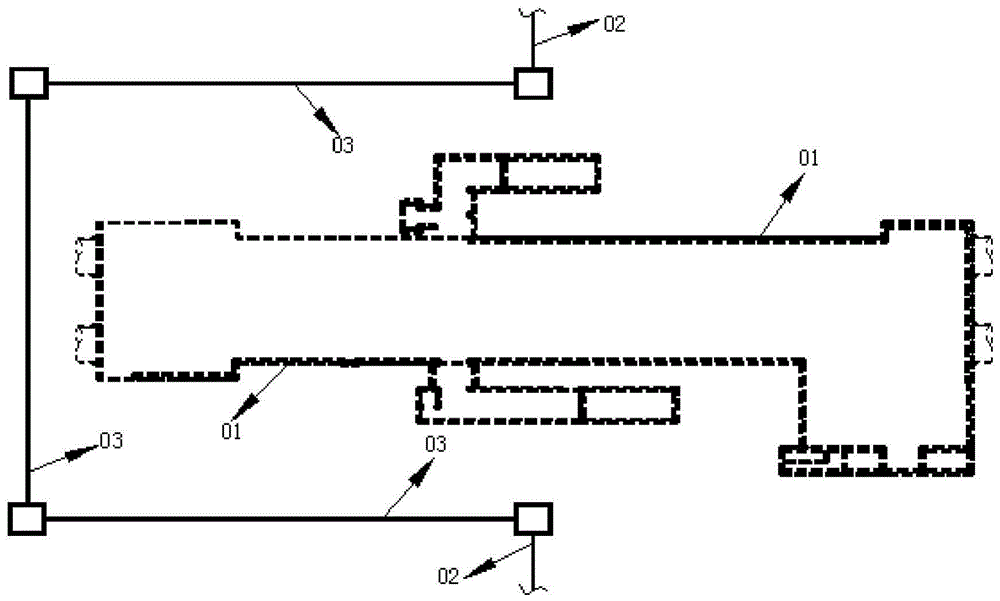 A non-migratory suspension protection system and method for communication pipelines and cables